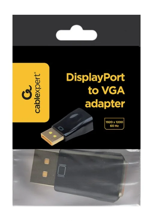 Адаптер Cablexpert (A-DPM-VGAF-01) DisplayPort-VGA, черный